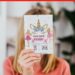 (Free Editable PDF) Sparkling Gold Unicorn Barbie Girl Birthday Invitation Templates
