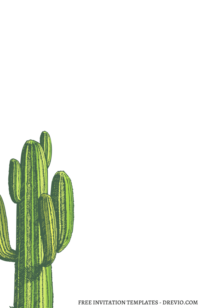 10 Cinco De Mayo Cactus Birthday Invitation Templates