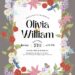 (Free) 11+ Cascading Spring Flower Canva Wedding Invitation Templates