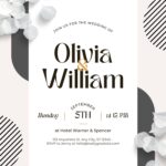 FREE EDITABLE – 8+ Modern Simplicity Canva Wedding Invitation Templates