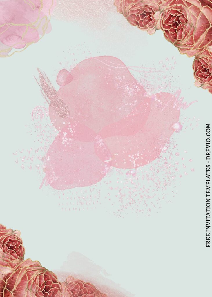 9 Beloved Modern Floral Canva Invitation Templates