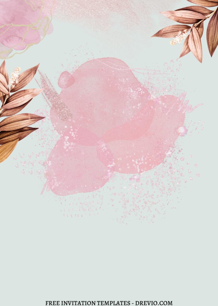 9 Lovely Modern Floral Canva Invitation Templates