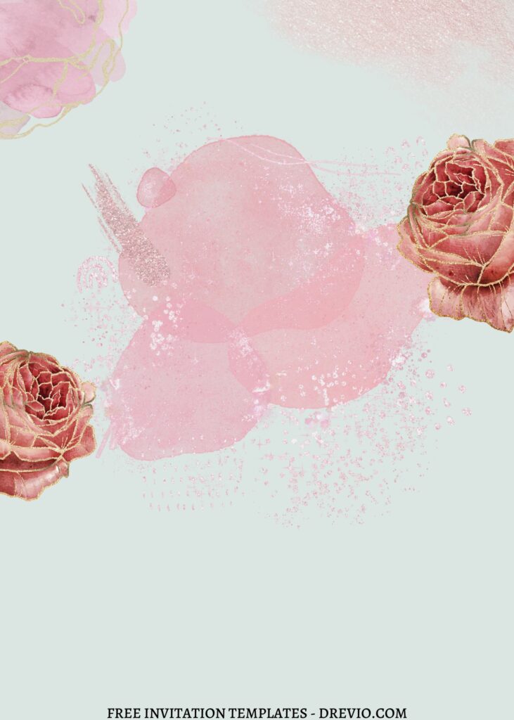 9 Wonderful Modern Floral Canva Invitation Templates