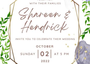 ( Free ) 7+ Hydrangea Deluxe Canva Wedding Invitation Templates