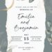 ( Free ) 8+ Watercolor Greenery Canva Wedding Invitation Templates