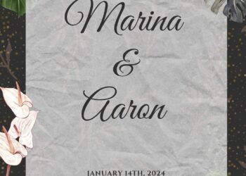 ( Free ) 9+ Tropical Nostalgic Canva Wedding Invitation Templates