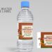(Free) Bambi Canva Birthday Water Bottle Labels