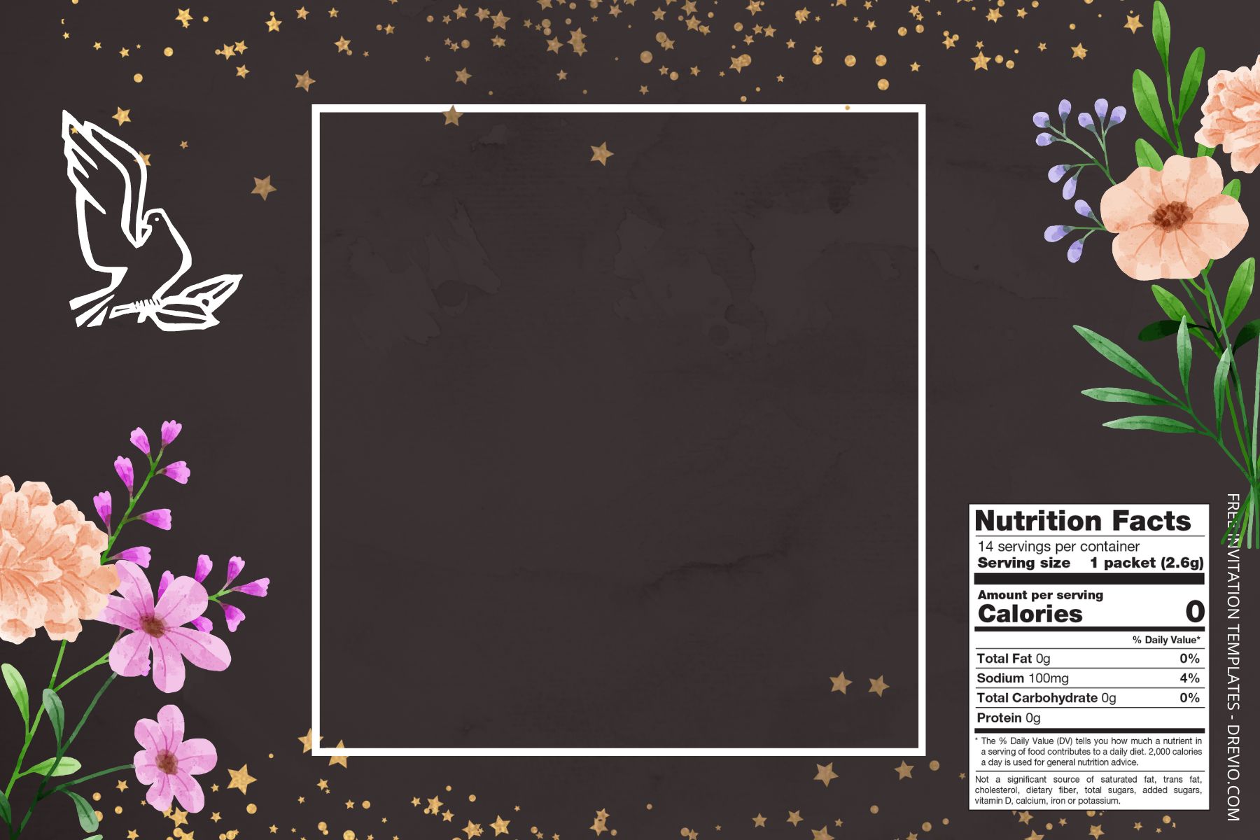 (Free) White Wedding Canva Water Bottle Labels Five