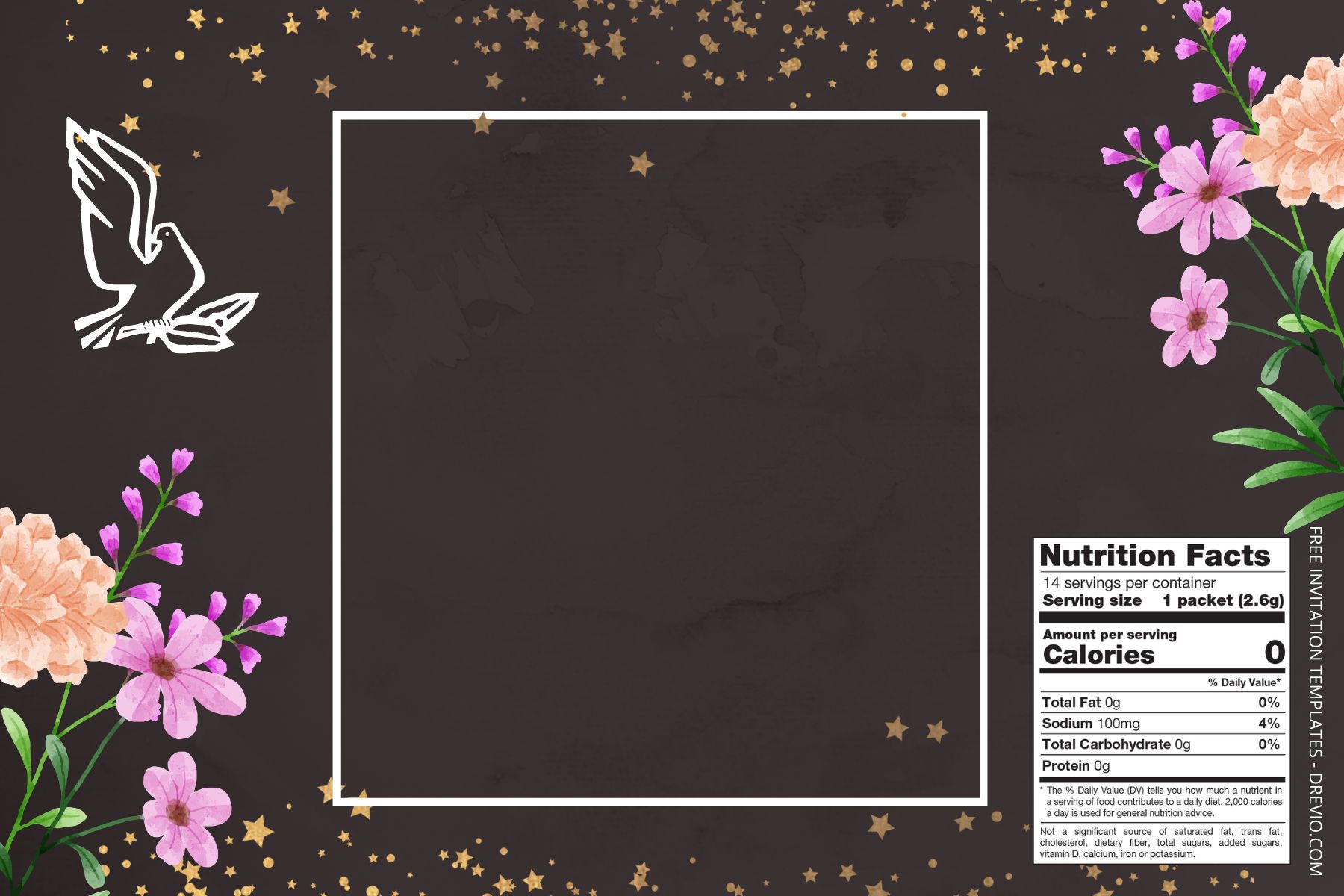 (Free) White Wedding Canva Water Bottle Labels Four