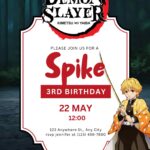 16+ Free Demon Slayer Birthday Invitation Templates You Can Edit in Canva (2026 Update)