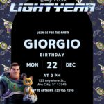 FREE Lightyear Birthday Invitations: 18+ Canva Templates for an Epic Space Party (2026)