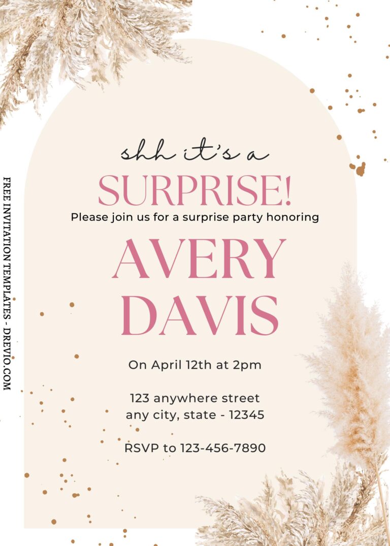 FREE EDITABLE - 10+ Delicate Soft Greenery Canva Invitation Templates