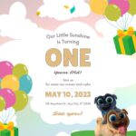 10+ Playtime With Puppy Dog Pals Canva Birthday Invitation Templates
