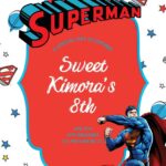 Updated 16+ Superman Birthday Invitations — Edit in Canva for Free