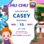 14+ Chuchu TV Birthday Invitation Templates in Canva (Editable, Free) 2026