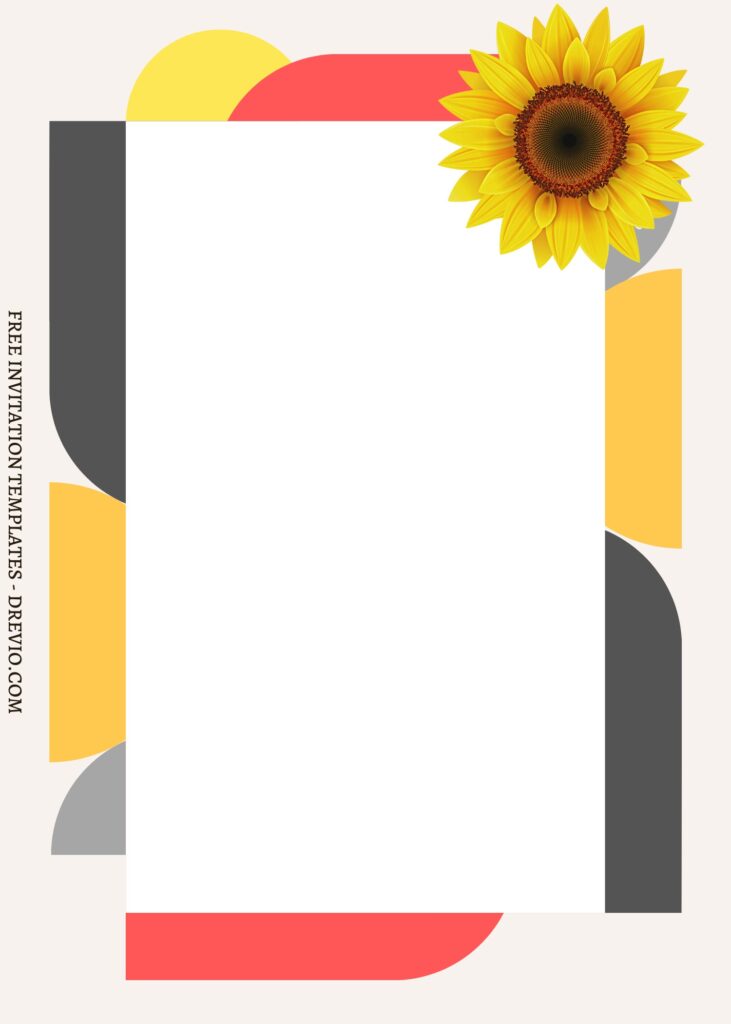 11 Beautiful Geometric Design Canva Invitation Templates For Modern Brides