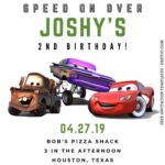 11+ Epic Disney Cars Birthday Invitation Templates (FREE Canva) – Updated for 2026