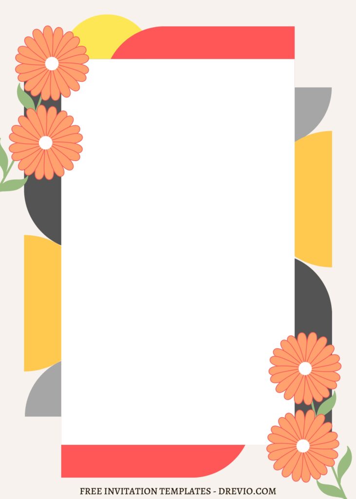 11 Gorgeous Geometric Design Canva Invitation Templates