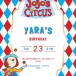 FREE JoJo’s Circus Birthday Invitation Templates: 18+ Canva Designs (2026)