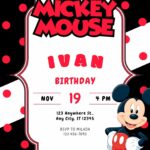 20+ FREE Mickey Mouse Birthday Invitations (Canva Templates) + Easy Party Ideas for 2026