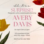 FREE EDITABLE – 10+ Rustic Blooms Canva Birthday Invitation Templates