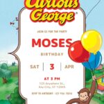 22+ Curious George Birthday Invitation Templates (Instant Download) — Updated