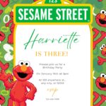 FREE – 16+ Sesame Street Canva Birthday Invitation Templates