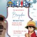 Free One Piece Birthday Invitations