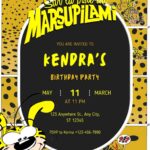 22+ Free Marsupilami Birthday Invitation Templates for Canva (2026) – The Cutest Jungle Party Designs Yet