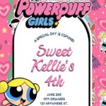 14+ The Powerpuff Girls Canva Birthday Invitation Templates