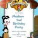 Free Animaniacs Birthday Invitations