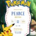 Free Pokemon Birthday Invitations