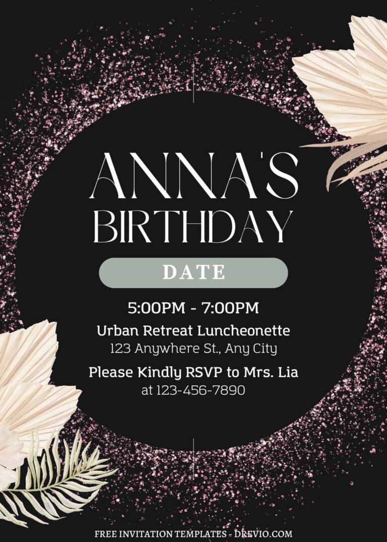 FREE EDITABLE - 11++ Luxury Gold Birthday Editable Canva Templates