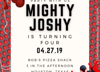 8+ Super Fun Spiderman Canva Birthday Invitation Templates with Cesar Morales Spiderman