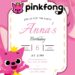 Free Pinkfong Birthday Invitations
