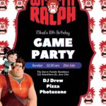 FREE EDITABLE – 14 Wreck-It Ralph Canva Templates