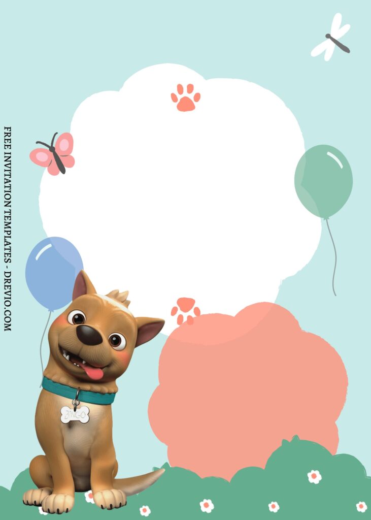 FREE EDITABLE - 9 Cute Cocomelon Canva Birthday Invitation Templates with cute Butterfly