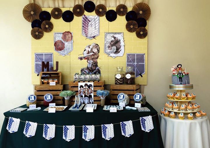 Attack on Titan birthday party ideas