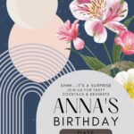FREE PRINTABLE – 9+ Spirit Of Spring Canva Birthday Invitation Templates