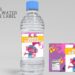 (Free Editable) Trolls Canva Birthday Water Bottle Labels