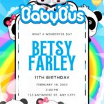 Download 16+ FREE BabyBus Canva Birthday Invitation Templates (2026 Update)