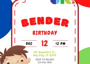 Free Netflix Jr Birthday Invitations