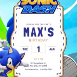 20+ Sonic Dash Birthday Invitation Templates FREE on Canva (2026 Collection)