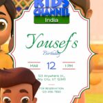 18+ Hindi Rhymes and Baby Songs Canva Birthday Invitation Templates