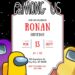 Free Among Us Birthday Invitations