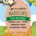7+ Cute My Neightbor Totoro Canva Birthday Invitation Templates with Catbus, Mei and Satsuki