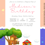 11+ Fun Party At The Park Canva Birthday Invitation Templates