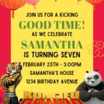 22+ Free Editable Kung Fu Panda Birthday Invitation Templates for Canva (2026 Update)
