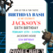 7+ Ultimate Minecraft Canva Birthday Invitation Templates with Minecraft space background