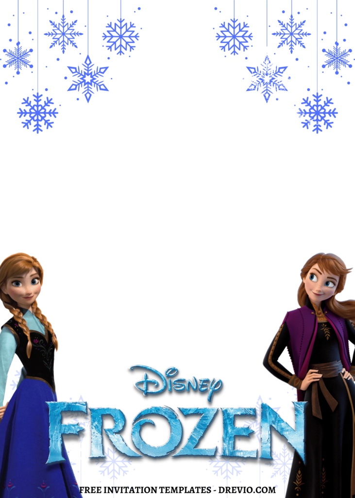 8 Fantastic Frozen Canva Birthday Invitation Templates
